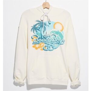 Free People X Daydreamer LA Beach Boys Hoodie Sweatshirt Sz Small